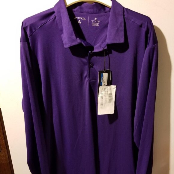 Antigua Purple UPF 50 Polo - Picture 1 of 2